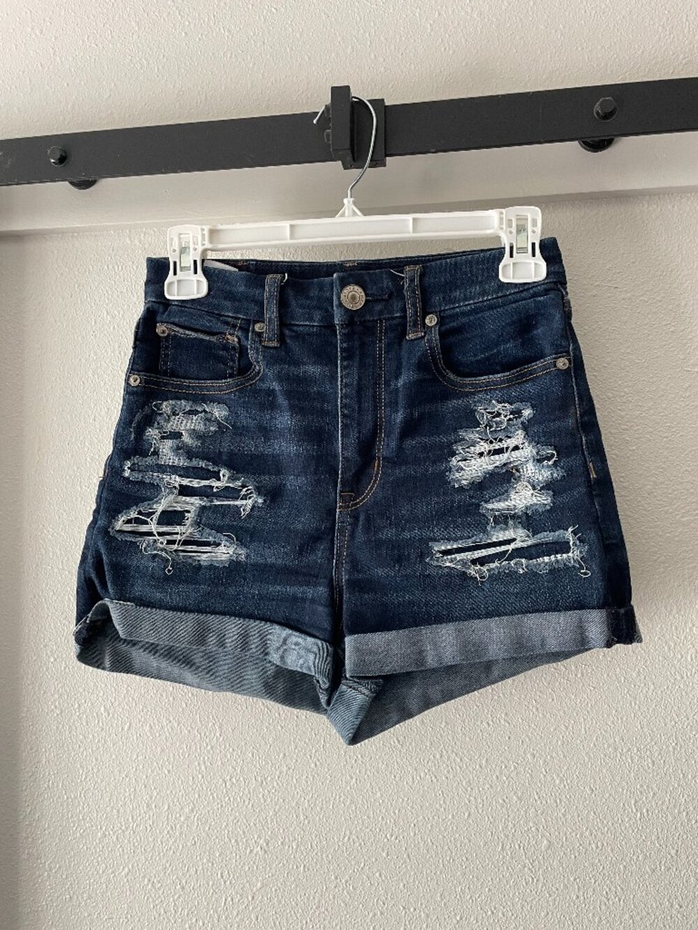 American Eagle Outfitters High Waisted Denim Shorts